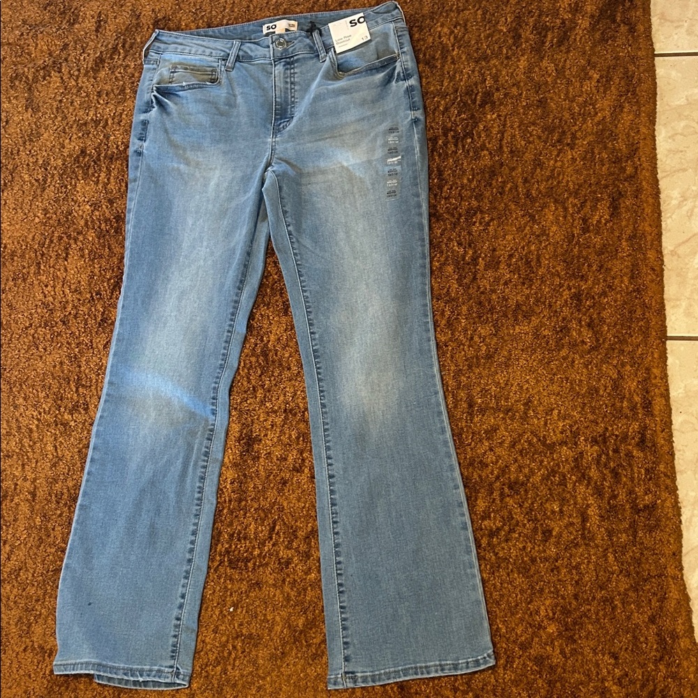 SO Women's Denim Boot Cut Jeans